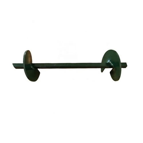 10" TWIN SOLID QUARE HUB HELIX POWER DRIVE ANCHOR 1-1/2" HUB - 6000 FT. LB. PRO TYČE 3/4" A 1".